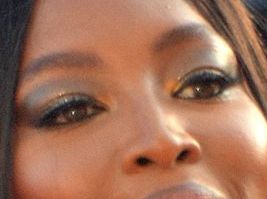 Naomi Campbell eye color