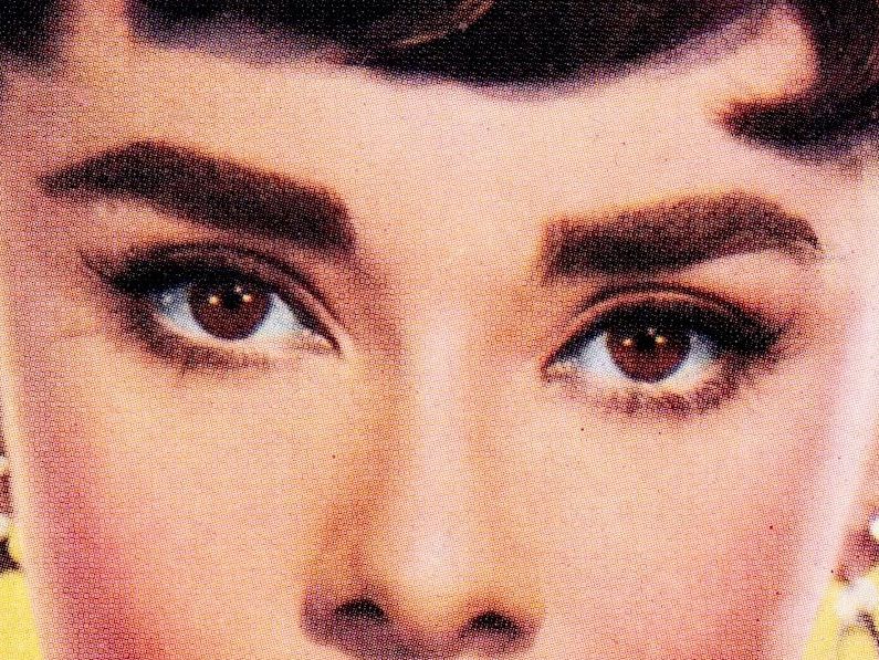 Audrey Hepburn eye color