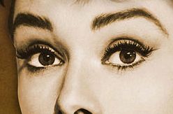 Audrey Hepburn eye color