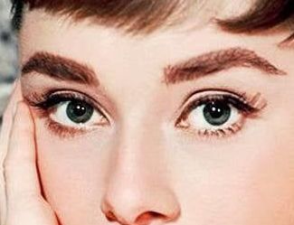 Audrey Hepburn eye color