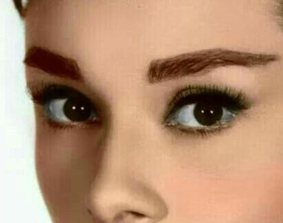 Audrey Hepburn eye color