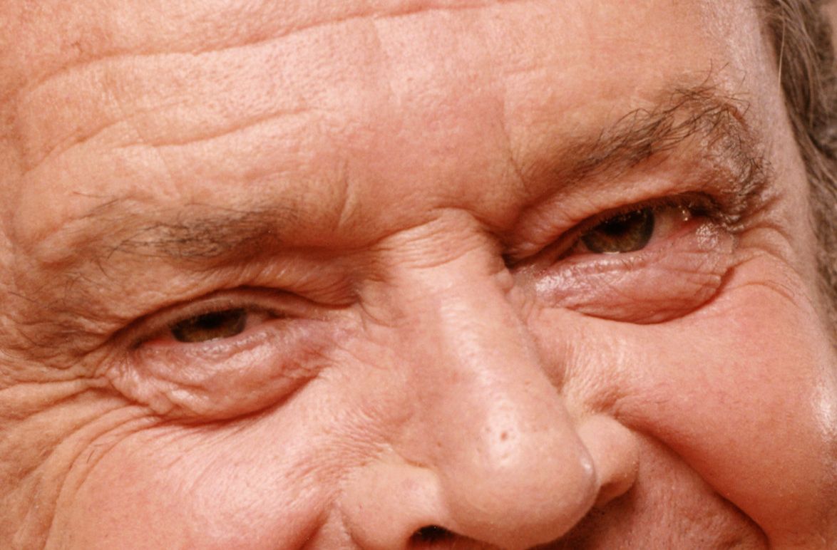 Jack Nicholson eye color