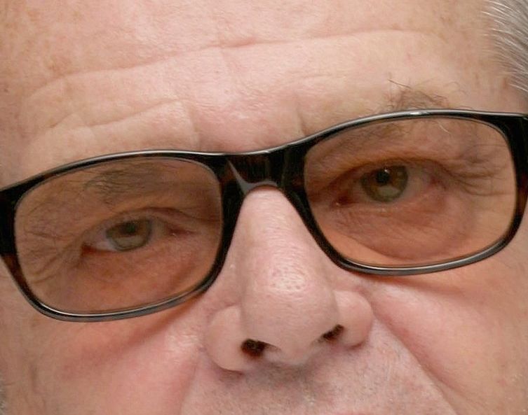 Jack Nicholson eye color