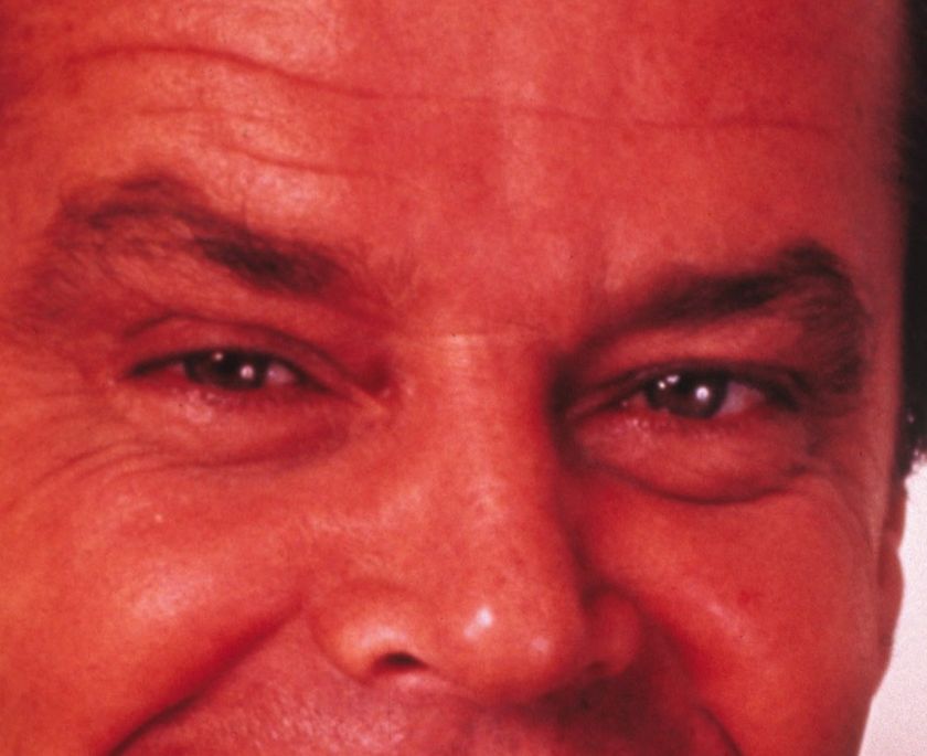 Jack Nicholson eye color