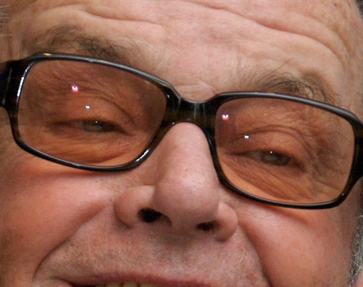 Jack Nicholson eye color