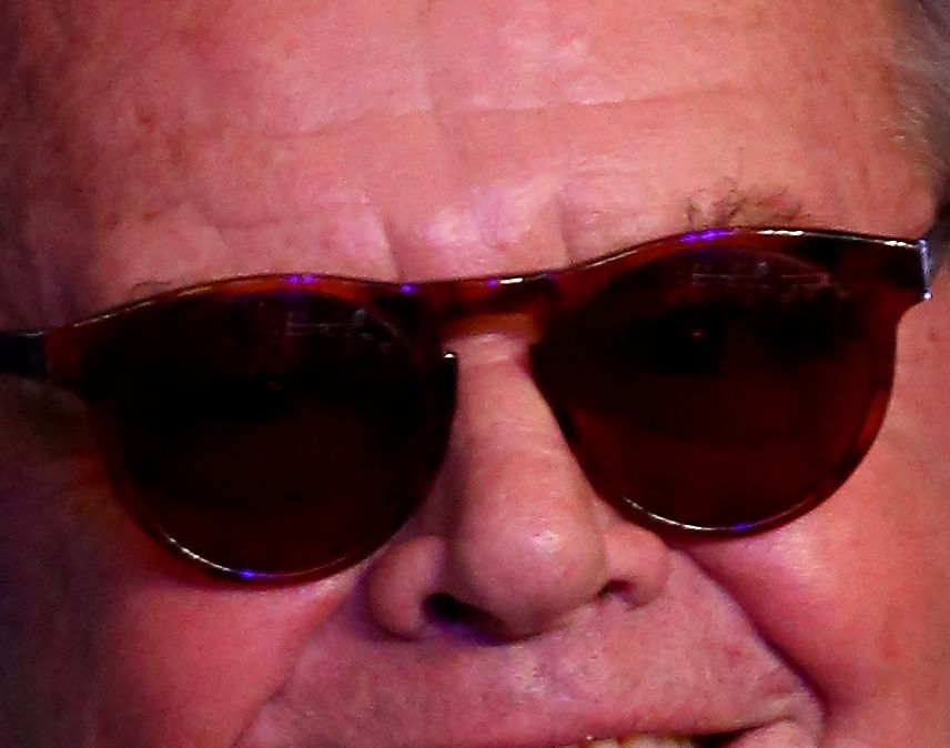 Jack Nicholson eye color