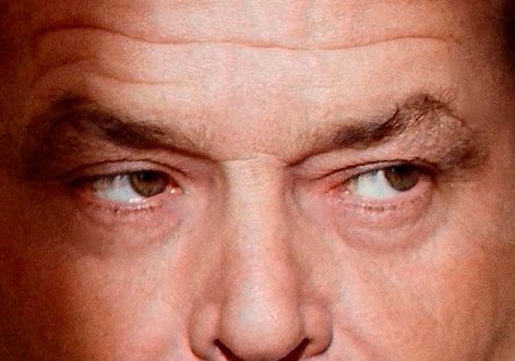 Jack Nicholson eye color