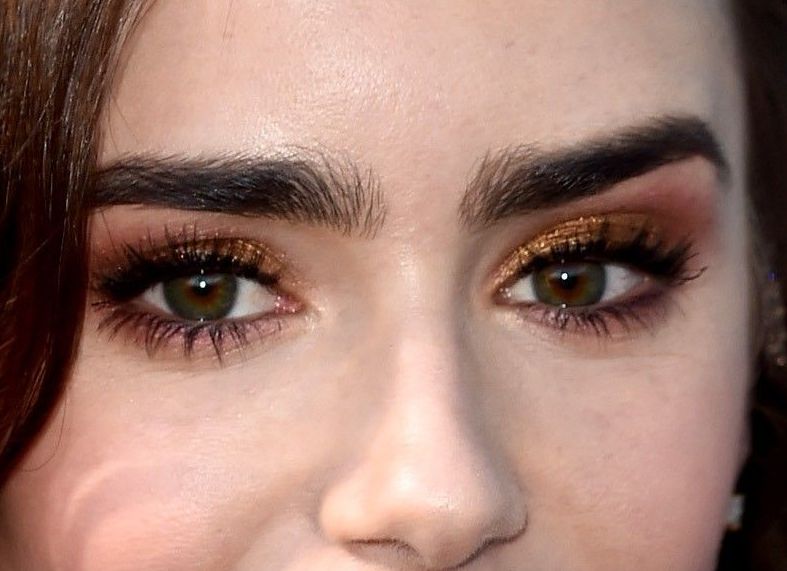 Lily Collins eye color