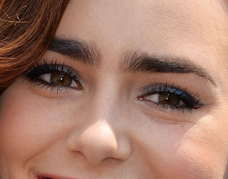 Lily Collins eye color