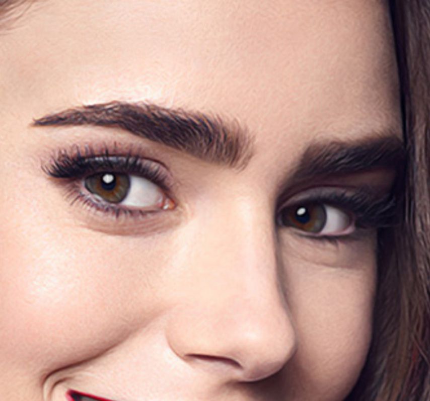 Lily Collins eye color