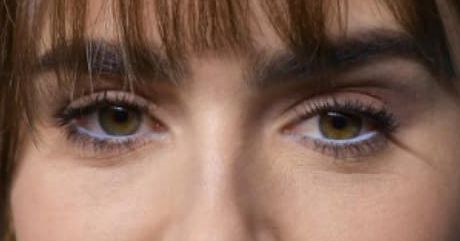 Lily Collins eye color