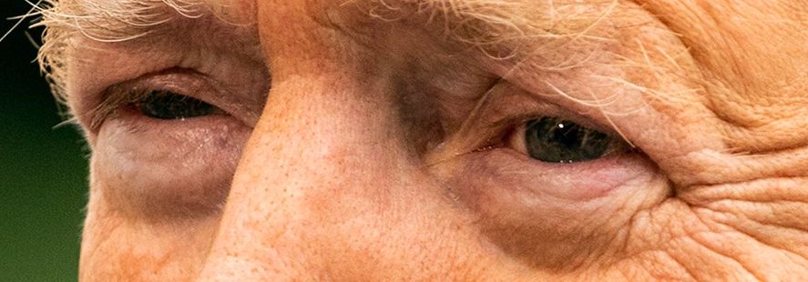 Trump eye color